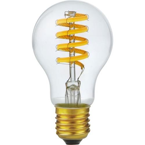 E27 6W dimmbare LED-Lampe - DimToWarm, 2200-2700K, A60, Filament Flex, 570lm, Klarglas