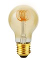 E27 4W dimmbare LED-Filament-Lampe - A60, Flex, Gold, 2000K, 210lm
