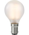 Ba15d 4W dimmbare LED-Tropfenlampe - G45, Filament, Mattglas, 2500K