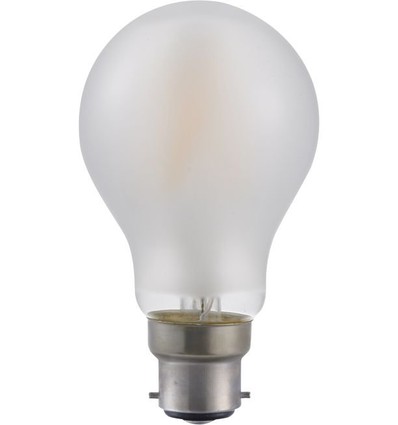 BA22d 5,5W dimmbare LED-Lampe - A60, Filament, Mattglas, 2500K