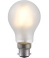 BA22d 5,5W dimmbare LED-Lampe - A60, Filament, Mattglas, 2500K