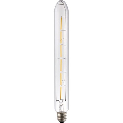 E27 5W dimmbare LED-Filamentlampe - Colorenta, 31,5cm, 2500K, Klarglas, 500lm