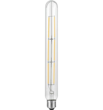 E27 4,5W dimmbare LED-Filamentlampe - Colorenta, 31,5cm, 2200K, Klarglas, 460lm