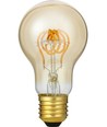 E27 5W 3-Stufen dimmbare LED-Lampe - A60, 2200K, Gold, Flex Filament, 460lm