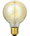 E27 5W 3-Stufen dimmbare LED-Lampe - G80, Gold, Flex-Filament, 2200K, 460lm