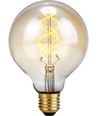 E27 5W 3-Stufen dimmbare LED-Lampe - G95, Gold, Filament Flex, 2200K, 460lm