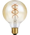 E27 5W 3-Stufen dimmbare LED-Lampe - G95, Gold, Filament Flex, 2200K, 460lm