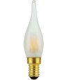 E14 1,8W dimmbare LED-Tropfenlampe - C23, Mini Tip Candle, 2000K, Mattglas