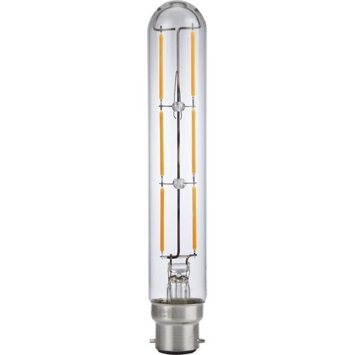 BA22d 5W dimmbare LED Colorenta Short Lampe - 17,1cm, 470lm, 2200K, Klarglas