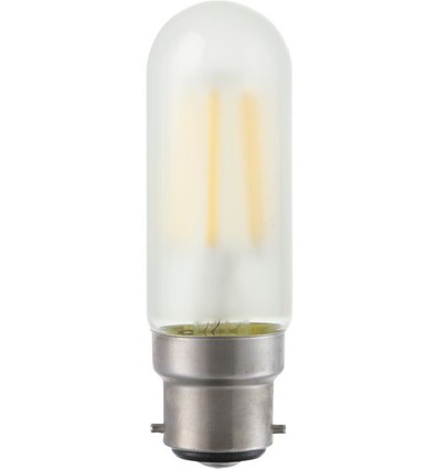 BA22d 5W dimmbare LED-Röhrenlampe - 9,5cm, Filament, Mattglas, 2700K