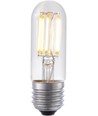 B22d 5W dimmbare LED-Filament-Röhrenlampe - 9,5cm, 2700K, Klarglas