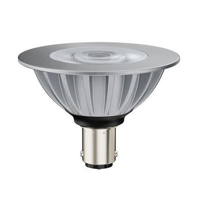 Ba15d AR70 6,5W LED-Lampe, 12V - 530lm, 36°, dimmbar, warmweiß