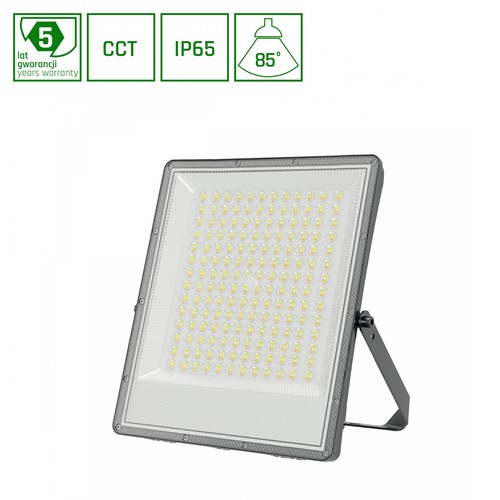150W NOCTIS MAX CCT Flutlicht - IP65, 3-in-1 CCT, Grau, Außenbereich