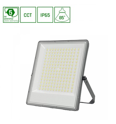 150W NOCTIS MAX CCT Flutlicht - IP65, 3-in-1 CCT, Grau, Außenbereich