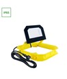 30W Flutlicht mit Ständer, Aufrollung und Haken - Arbeitslampe, 3m Kabel, Schuko-Stecker, IP65 für den Außenbereich