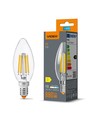 E14 6W Filament Kerzenlampe - C37, Neutralweiß