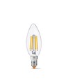 E14 6W Filament Kerzenlampe - C37, Neutralweiß