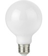 E27 4,7W dimmbare LED Globe-Lampe - G95, Opalglas, Filament, 2500K