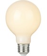 E27 4,7W dimmbare LED Globe-Lampe - G95, Opalglas, Filament, 2500K