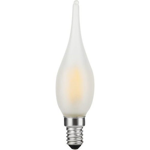 E10 1,5W LED Filament Kerzenlampe - C23, 90lm, 2500K, Mattglas