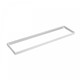 30x1200 Aufbaurahmen für LED-Panel - Weiß, Höhe 6,5cm, Deckenmontage