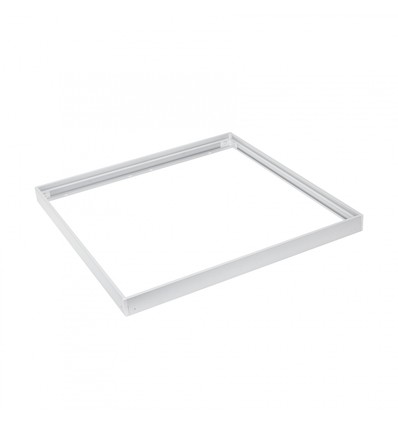 Aufbaurahmen für 60x60 LED Panel - Weiß, Direktmontage, 65mm hoch