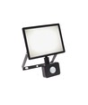 30W NOCTIS LUX 3 LED-Fluter mit PIR-Sensor - IP44, Neutralweiß, Schwarz