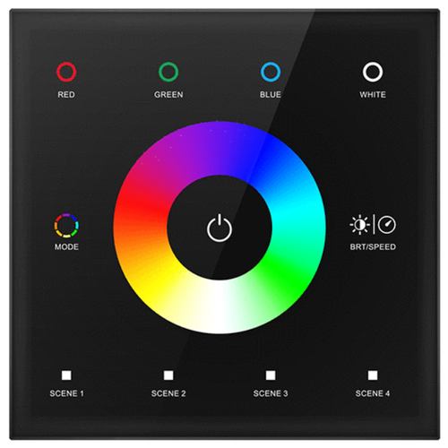 LEDlife rWave RGBW Wand-Controller - Schwarz, 12V-24V