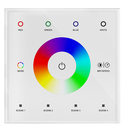 LEDlife rWave RGBW Wand-Controller - Weiß, 12V-24V