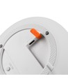 Wiederaufladbare RGB LED-Tischleuchte Ø12,8cm - Weiß, inkl. Fernbedienung, IP54 Außenbereich