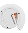 Wiederaufladbare RGB LED-Tischleuchte Ø12,8cm - Weiß, inkl. Fernbedienung, IP54 Außenbereich