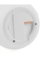 Wiederaufladbare RGB LED-Tischleuchte Ø13cm - Weiß, inkl. Fernbedienung, IP54 Außenbereich
