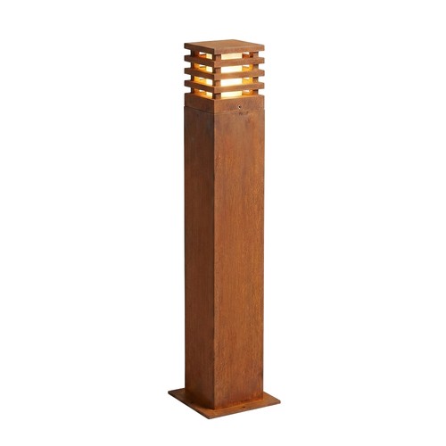 Corten 11W Gartenleuchte - 70 cm, IP65 Außenbereich, inkl. Leuchtmittel