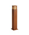 Corten 11W Gartenleuchte - 70 cm, IP65 Außenbereich, inkl. Leuchtmittel