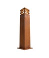 Corten 11W Gartenleuchte - 70 cm, IP65 Außenbereich, inkl. Leuchtmittel