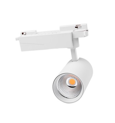29W 1-Phasen RA98 Schienenstrahler - 110lm/w, weiß, 1F2W