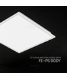 60x60 LED-Panel, 40W - CREE LED, 120lm/W, 6 Jahre Garantie, weißer Rahmen
