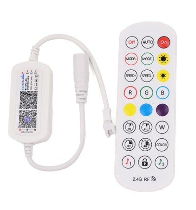 RGBIC Controller mit Fernbedienung - Bluetooth Surplife RF drahtlos, Slim Fernbedienung, 3-Pin
