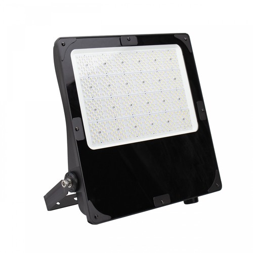 300W LED-Fluter mit einstellbarer Wattzahl - Asymmetrisch, IP66 Außen, IK08, schwarz