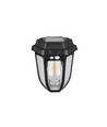 Solara Rustica 1W Solar-Gartenleuchte - 2700K, 50cm, IP44, schwarz