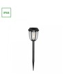 Solara Rustica 1W Solar-Gartenleuchte - 2700K, 50cm, IP44, schwarz
