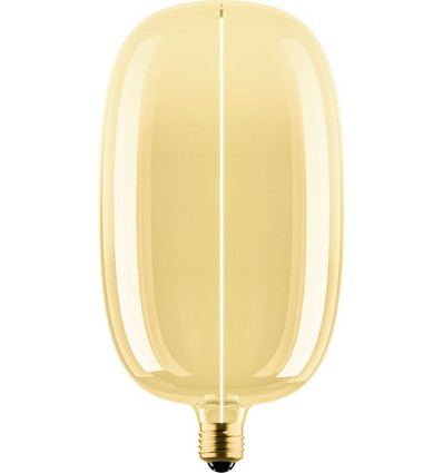 E27 4,8W dimmbare LED-Lampe - WG145, Gold, Filament Flex Magnetic, 1800K, 200lm