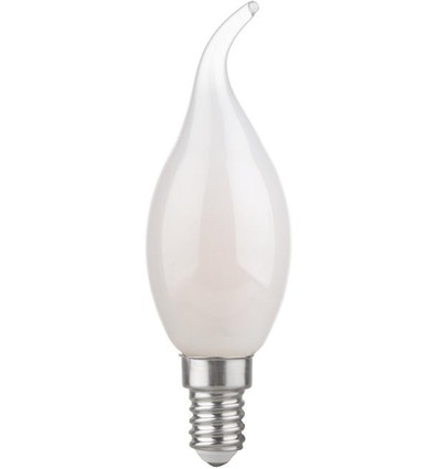 E14 2,5W dimmbare LED-Windstoßkerze - C35, 250lm, Opalglas, warmweiß