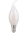 E14 2,5W dimmbare LED-Windstoßkerze - C35, 250lm, Opalglas, warmweiß
