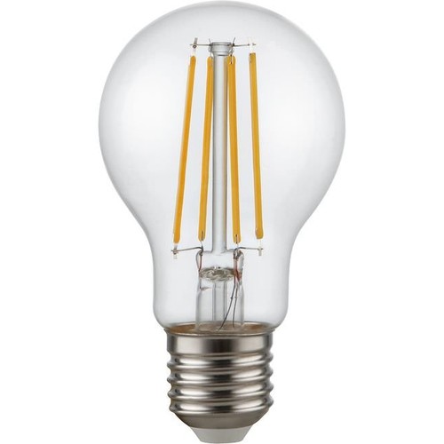 E27 4,7W dimmbare LED-Lampe - A60, Filament, 470lm, 2200K, Klarglas