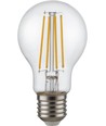 E27 4,7W dimmbare LED-Lampe - A60, Filament, 470lm, 2200K, Klarglas
