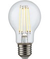 E27 4,7W dimmbare LED-Lampe - A60, Filament, 470lm, 2200K, Klarglas
