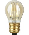 E27 2,9W dimmbare LED-Tropfenlampe - Filament, G45, 2200K, Goldglas