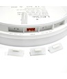 24/18/13W LED CCT Deckenleuchte - Ø28cm, Höhe: 5cm, IP54, weißer Rand, inkl. Leuchtmittel