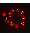 1,1W pro Stk. Wasserdichtes rotes LED-Modul - 12V DC, IP66, perfekt für Schilder und Speziallösungen